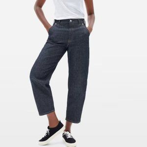 Like new Everlane "The Arc" Jean - Dark Indigo